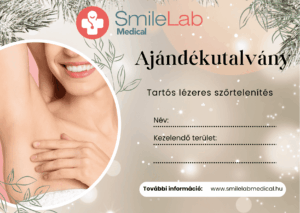 SmileLab Medical ajándékutalvány lézeres szőrtelenítésre